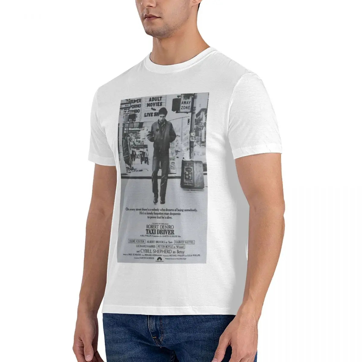 Short Sleeve Robert De Niro T Shirts Crew Neck Tops Original
